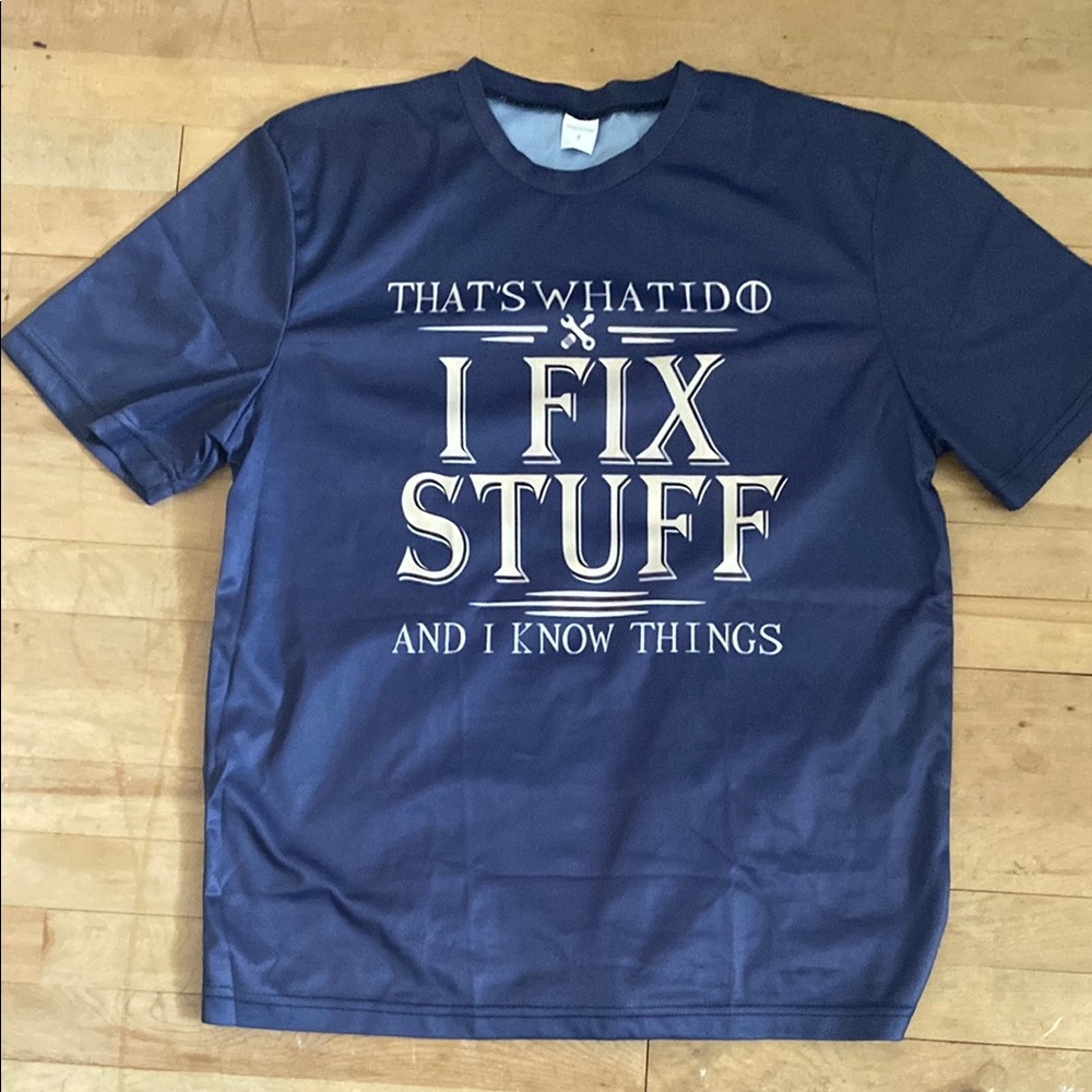 ♦️Navy Blue men’s logo T-Shirt